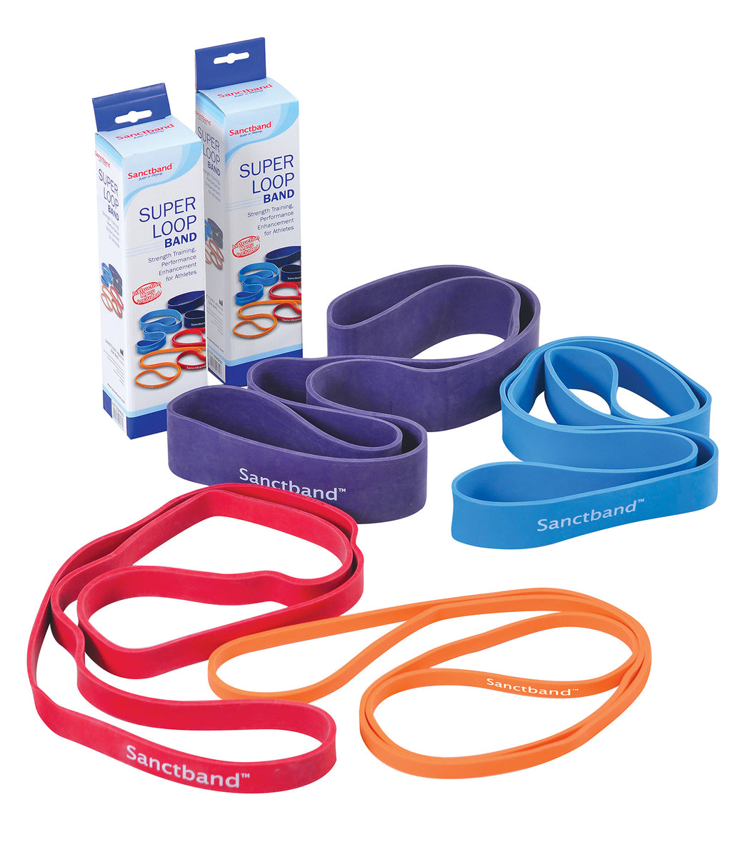 Sanctband 41-Inch Super Loop Resistance Band – Level 5 Super Heavy Duty For Strength Training & Fitness