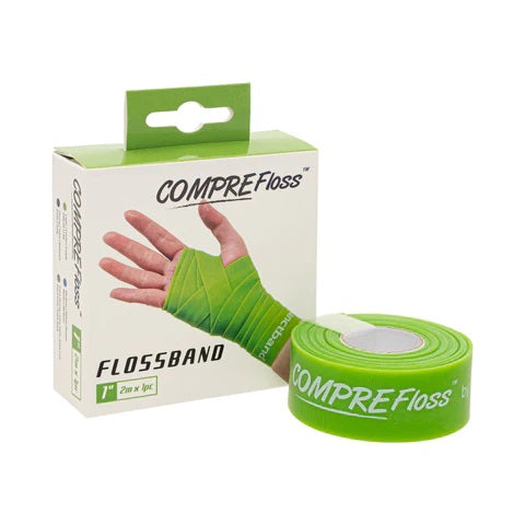 Sanctband Comprefloss Flossband 1" X 2 Meter Green ( Light ) - Sanctband USA