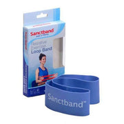 (9" Or 13" You Choose) Resistance Exercise Loop Band (Blue Level 4) - Sanctband USA