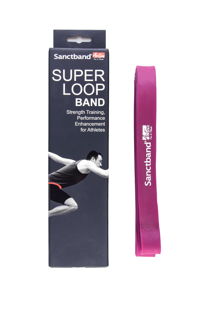 Sanctband COMPREF パープル バンド Super Loop - Purple | Sanctband USA Resistance Bands