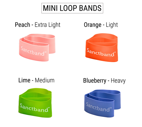 Orange Mini Loop Band - Sanctband USA