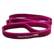 Level 3 Purple Sanctband Active Resiatance Band 3 in 1 Exercise Kit Tubing W/Handles, Loop Band, Super Loop Crossfit - Sanctband USA