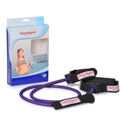 Sanctband Resistive Tubing with Handles (Plum Level 4 ) - Sanctband USA