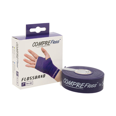 Comprefloss Flossband 1" X 2 Meter Plum ( Heavy ) - Sanctband USA