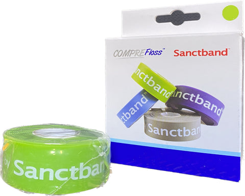 Comprefloss Flossband 1" X 2 Meter Green ( Light ) - Sanctband USA