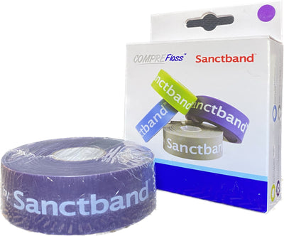 Comprefloss Flossband 1" X 2 Meter Plum ( Heavy ) - Sanctband USA