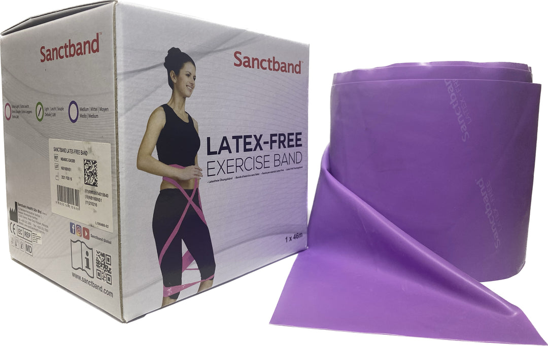 Latex Free (Iris Level 3) Sanctband Resistance Bands 50 Yard